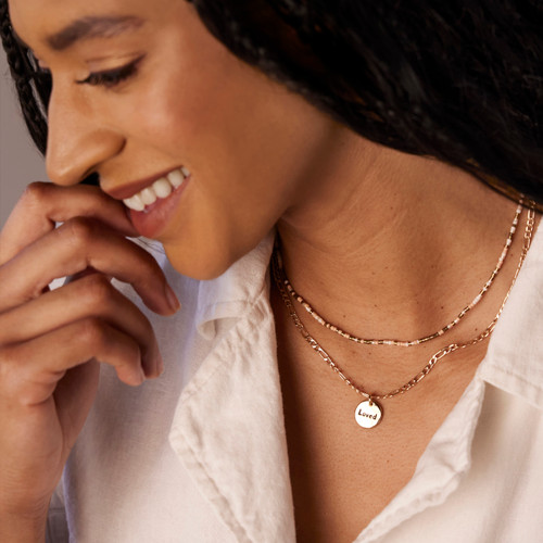 Your Journey Beaded Necklace - Loved slide 