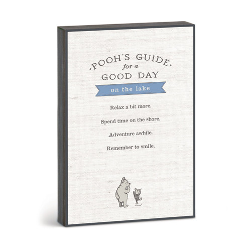 Good Day on the Lake Wall Art - 12x8 slide 