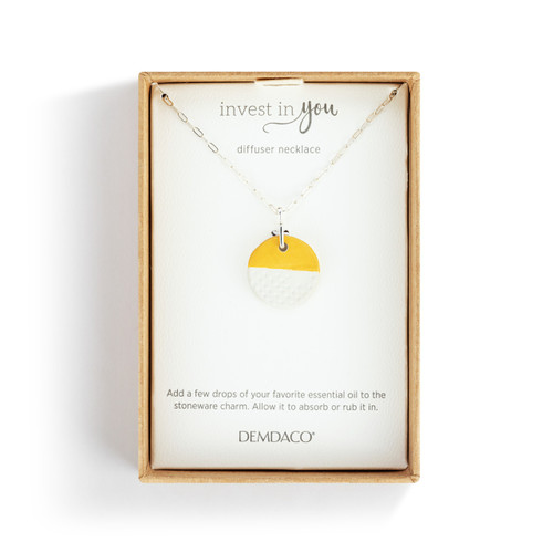 Diffuser Necklace - Gold slide 