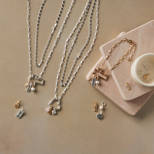 Faith Bracelet Jewelry Set - Gold slide 