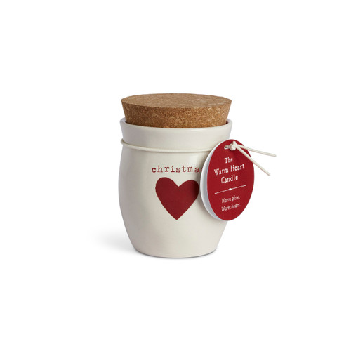 Christmas Heart Small Candle slide 