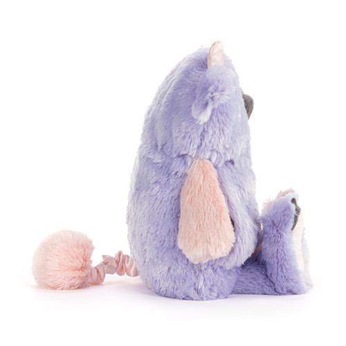 Calming Cuddlers Purple Monster Stuffed Animal 10" slide 