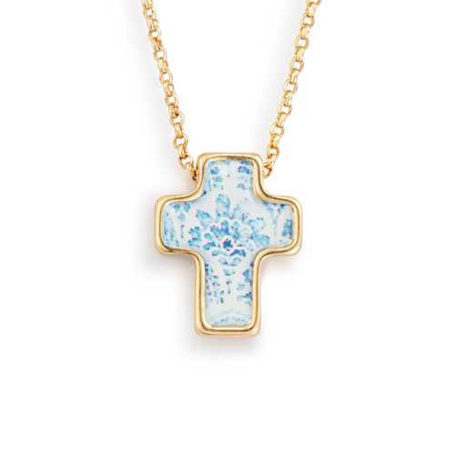 Artful Cross Necklace - Hope slide 