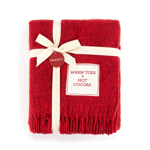 Warm Toes & Hot Cocoas Blanket slide 