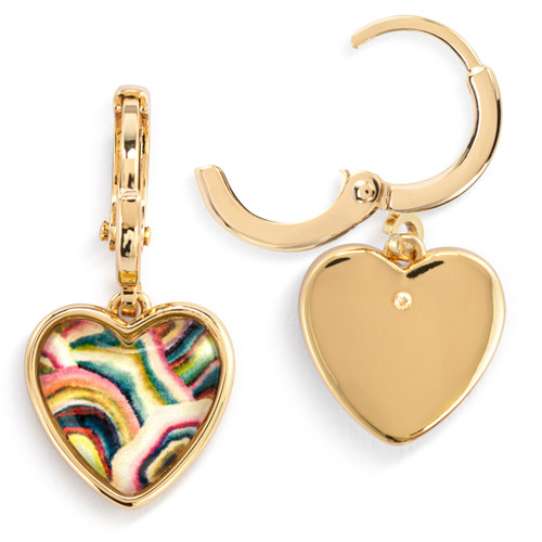 Art Heart Earrings- Forever Friends slide 
