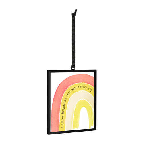 Sister Brightens Your Day Suncatcher slide 