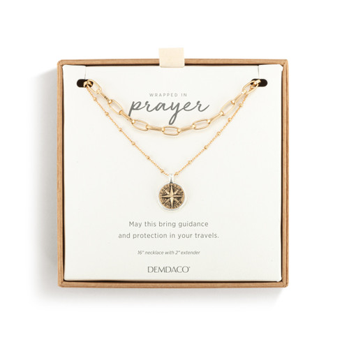 Protect & Guide Necklace - Gold slide 