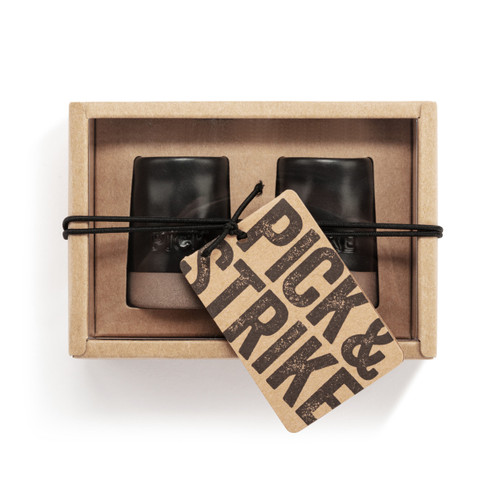 Black Take Your Pick Toothpick Holder & Matchstrike Holder slide 