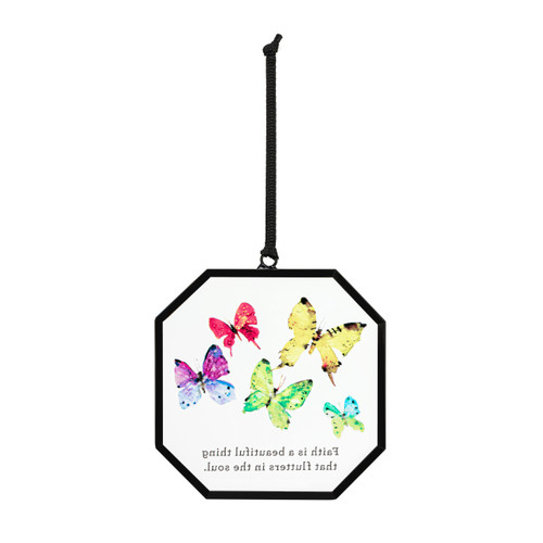 Flock of Butterflies Suncatcher slide 