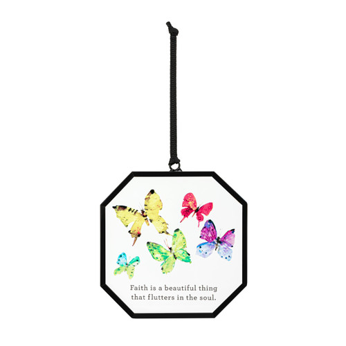 Flock of Butterflies Suncatcher slide 