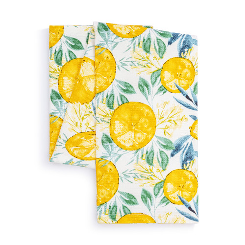 Lemons Cotton Twill Kitchen Towel slide 