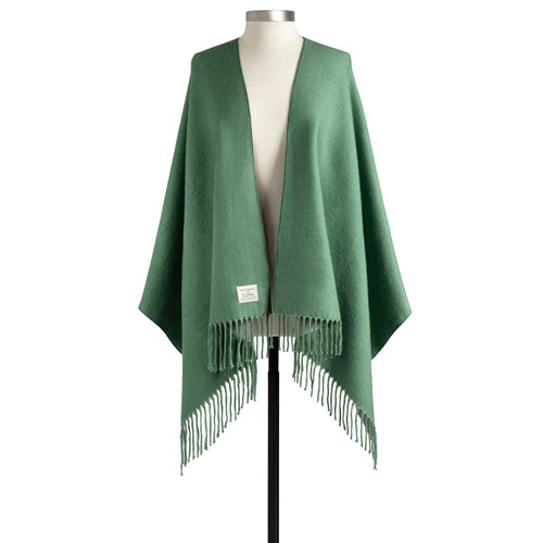 Giving Collection Vibrant Green Fringed Giving Wrap slide 