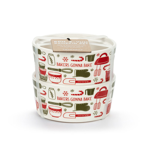Bakers Gonna Bake Ramekins - Set of 2 slide 