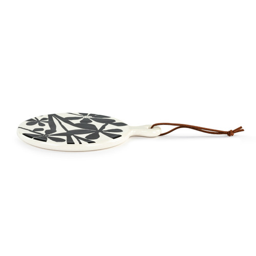 Bold Floral Mini Ceramic Serving Board slide 