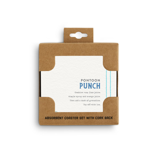 Recipes Pontoon Punch Coasters - S4 slide 