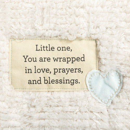 Wrapped in Prayer Blanket - Blue slide 