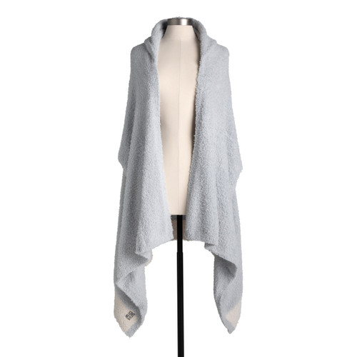 Hooded Wrap - Smoke slide 