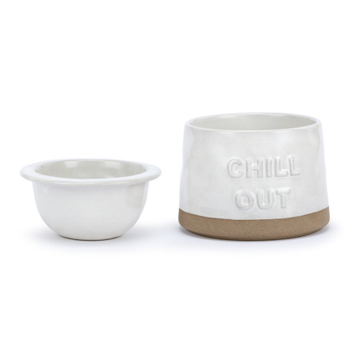 White Chill Out Dip Chiller slide 