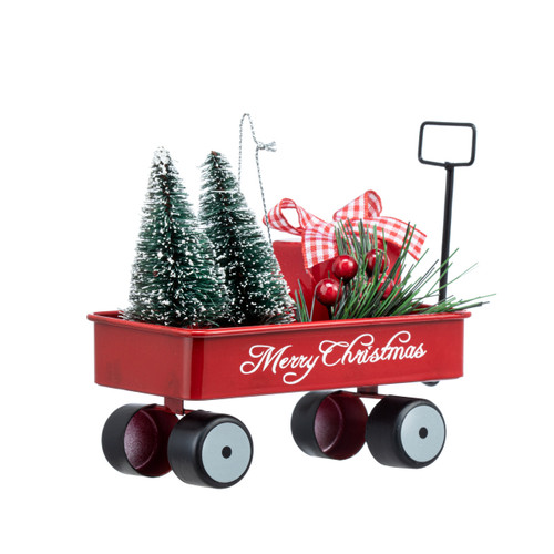 Red Wagon Ornament slide 