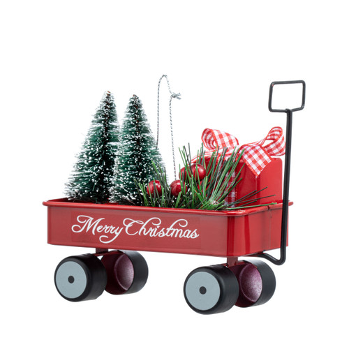 Red Wagon Ornament slide 