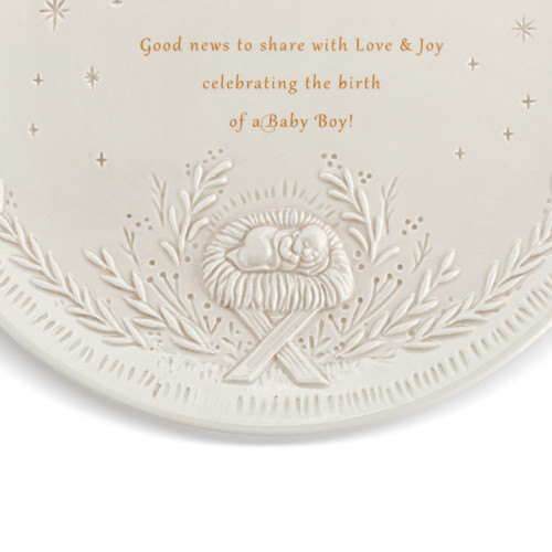 Christmas Journey Giving Plate slide 