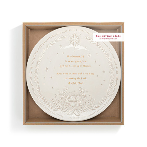 Christmas Journey Giving Plate slide 