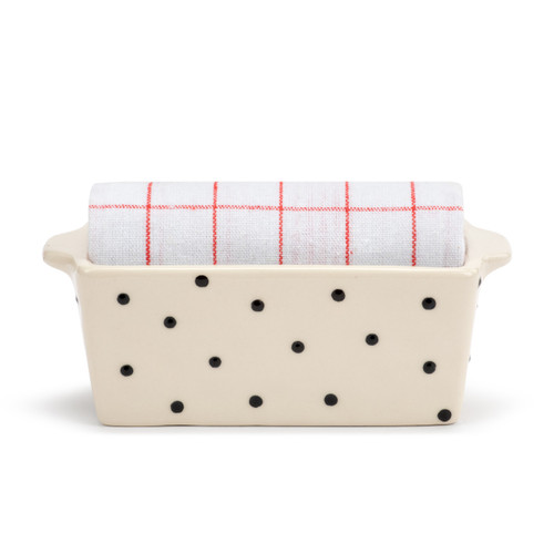 Mini Loaf Pan with Towel Set - Hearts slide 