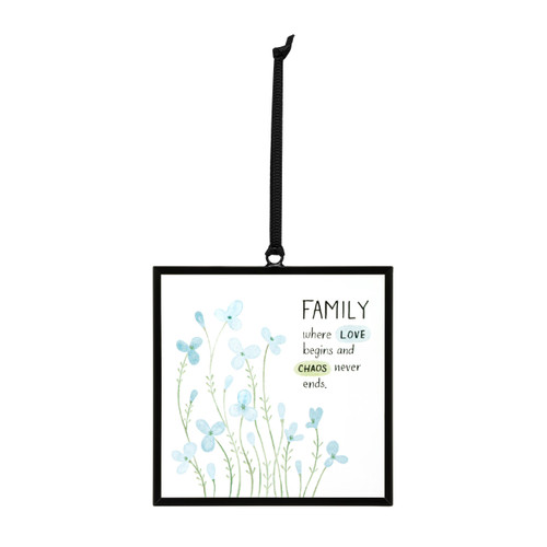 Family Love & Chaos Suncatcher slide 