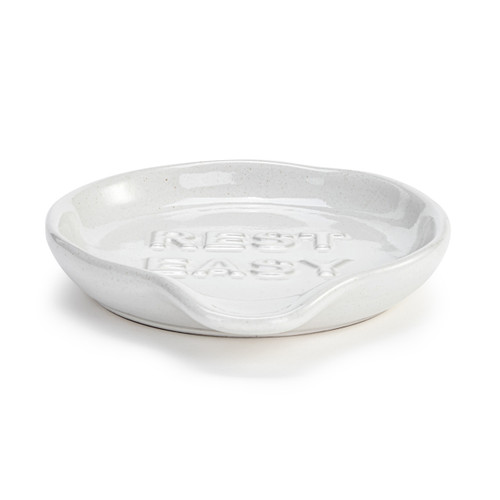 White Rest Easy Spoon Rest slide 