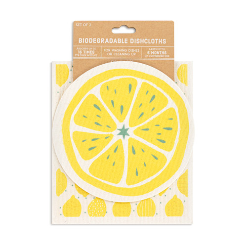 Citrus BioDishCloths Lemons slide 
