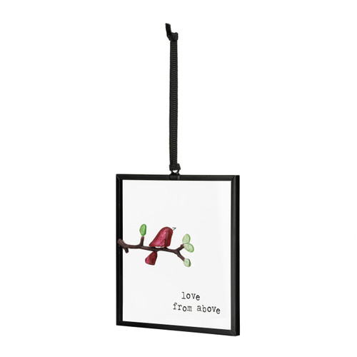 Sharon Nowlan Collection Love From Above Suncatcher 3" x 3" slide 