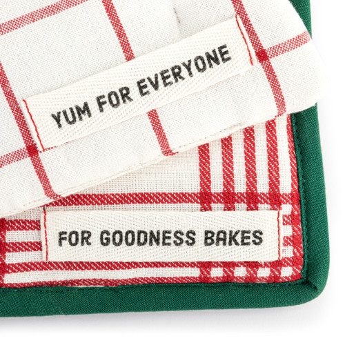 Yum for Everyone Hotpads - Set of 2 slide 