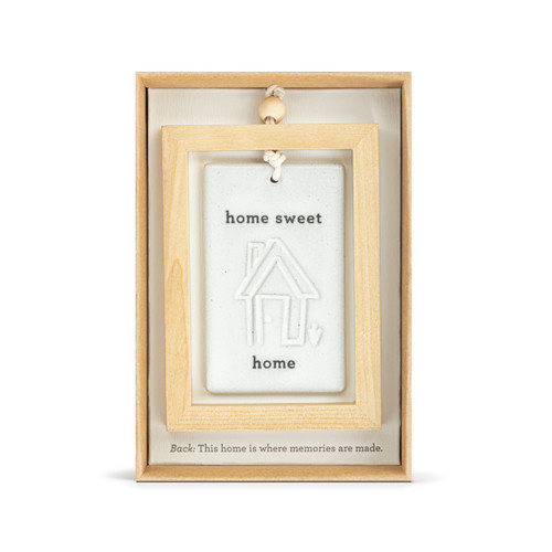 Home Sweet Home Framed Hanging Plaque slide 