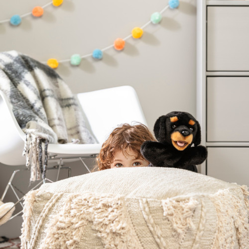 Rottweiler Puppet slide 