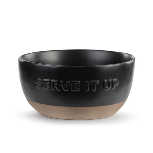 Black Serve It Up Serving Bowl slide 