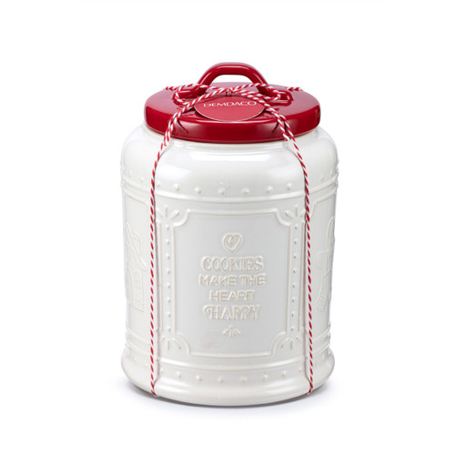 Happy Heart Ceramic Cookie Jar slide 