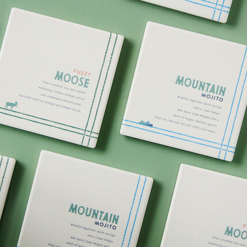 Recipes Mountain Mojito Coasters - S4 slide 