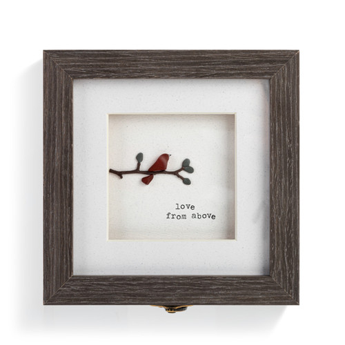 Sharon Nowlan Collection Love From Above Keepsake Box 6" x 6" x 3" slide 