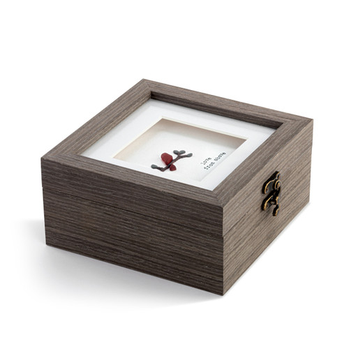 Sharon Nowlan Collection Love From Above Keepsake Box 6" x 6" x 3" slide 