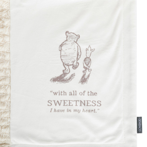 Winnie-the-Pooh All Of The Sweetness Neutral Blanket 30" x 40" slide 