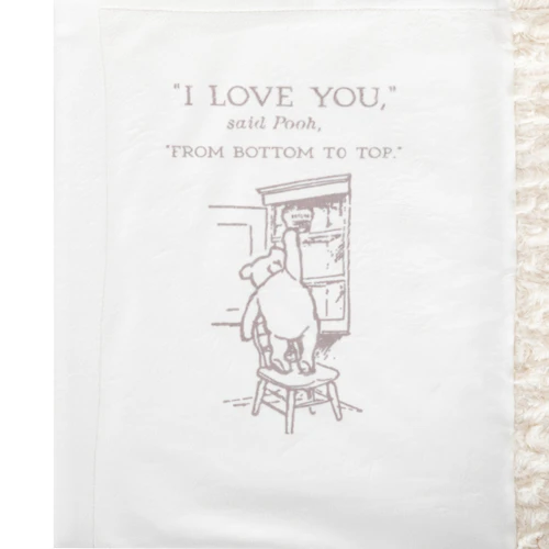 Winnie-the-Pooh All Of The Sweetness Neutral Blanket 30" x 40" slide 