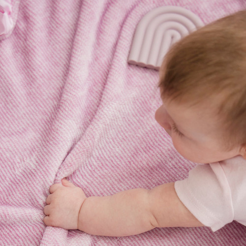 Wrapped in Love Blanket - Pink slide