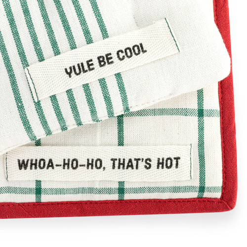 Yule Be Cool Hotpads - Set of 2 slide 