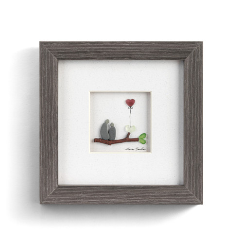 Heart Full of Love Wall Art - Gray slide 