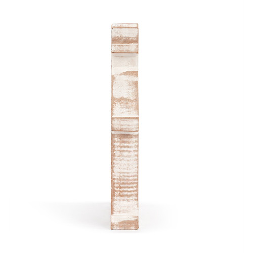 Whitewashed Wood 2-Piece Nativity slide 