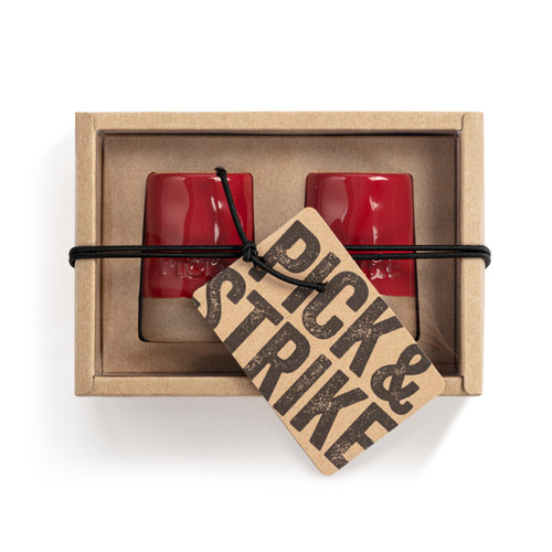 Red Take Your Pick Toothpick Holder & Matchstrike Holder slide 