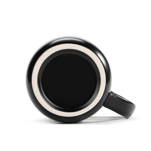 Bold Floral Black Mug slide 