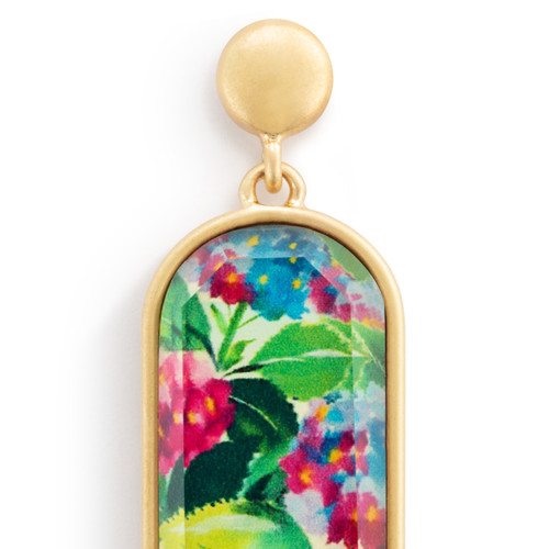 ArtLifting Earrings - Hydrangea Ajisai slide 