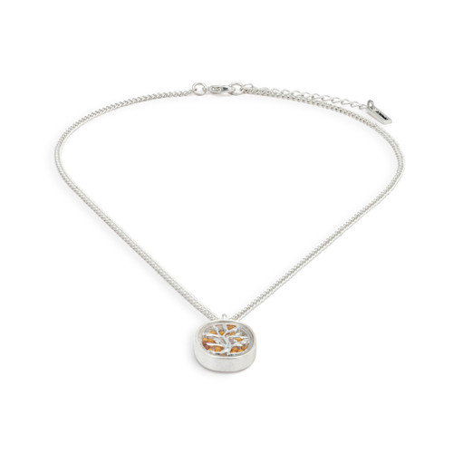 Mustard Seed Necklace - Silver slide 