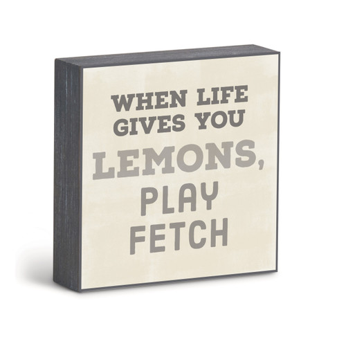 Play Fetch Wall Art - 6"sq. slide 